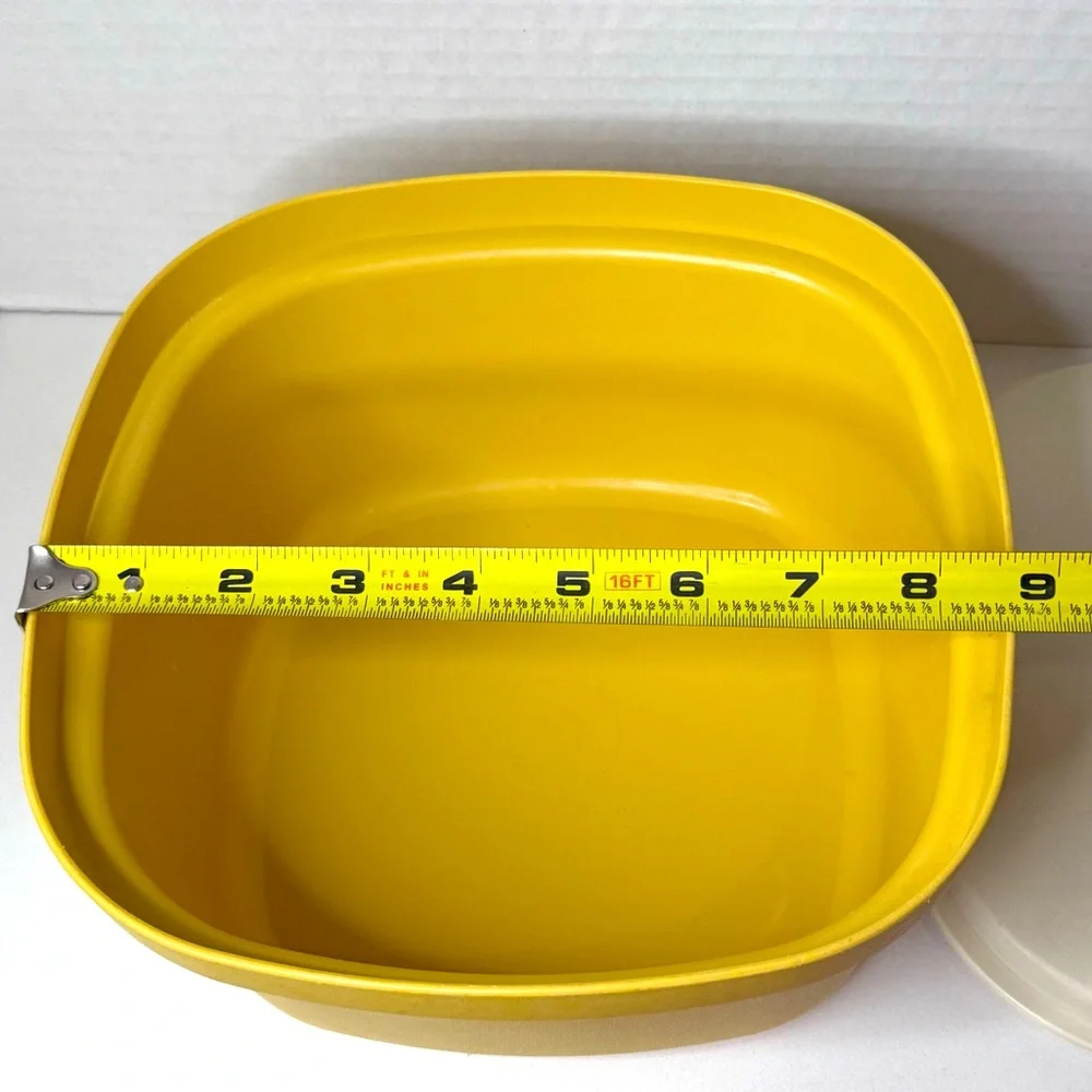 VTG Tupperware Harvest Gold Microwave Steamer 888-9‎ * NO STEAMER BASKET*